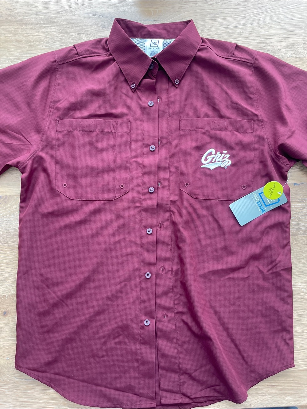 University of Montana Grizzlies Pro Edge‎ Fishing shirt